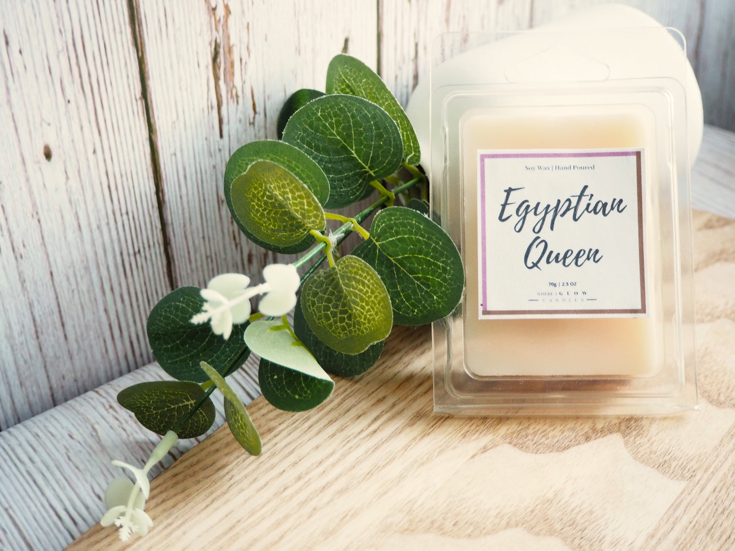 Egyptian Queen Spicy Soy Wax Melts by Where I Glow