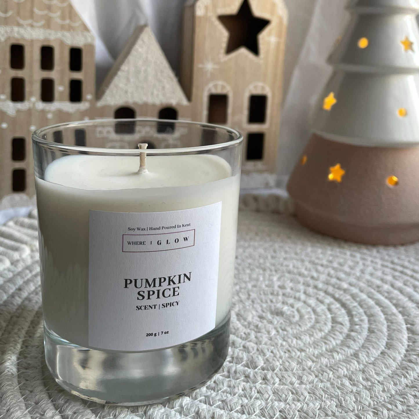 Pumpkin Spice Candle Luxury Home Fragrance