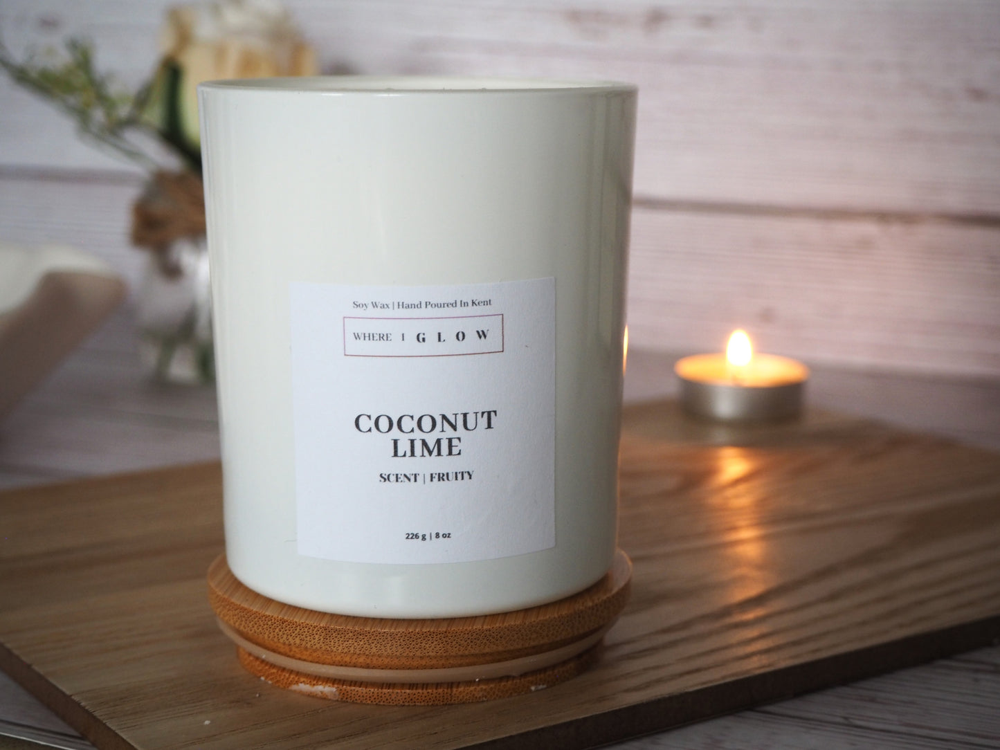 Clearance Coconut Lime Soy Candle 8 oz