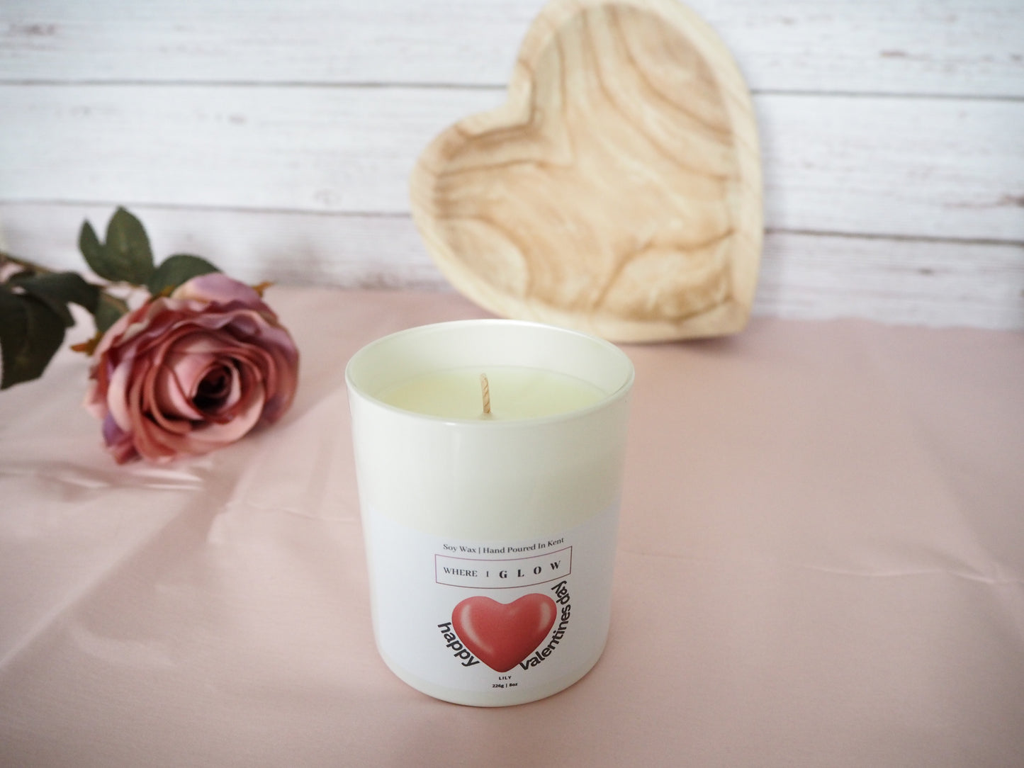 Valentines Day Soy Candle 7 oz