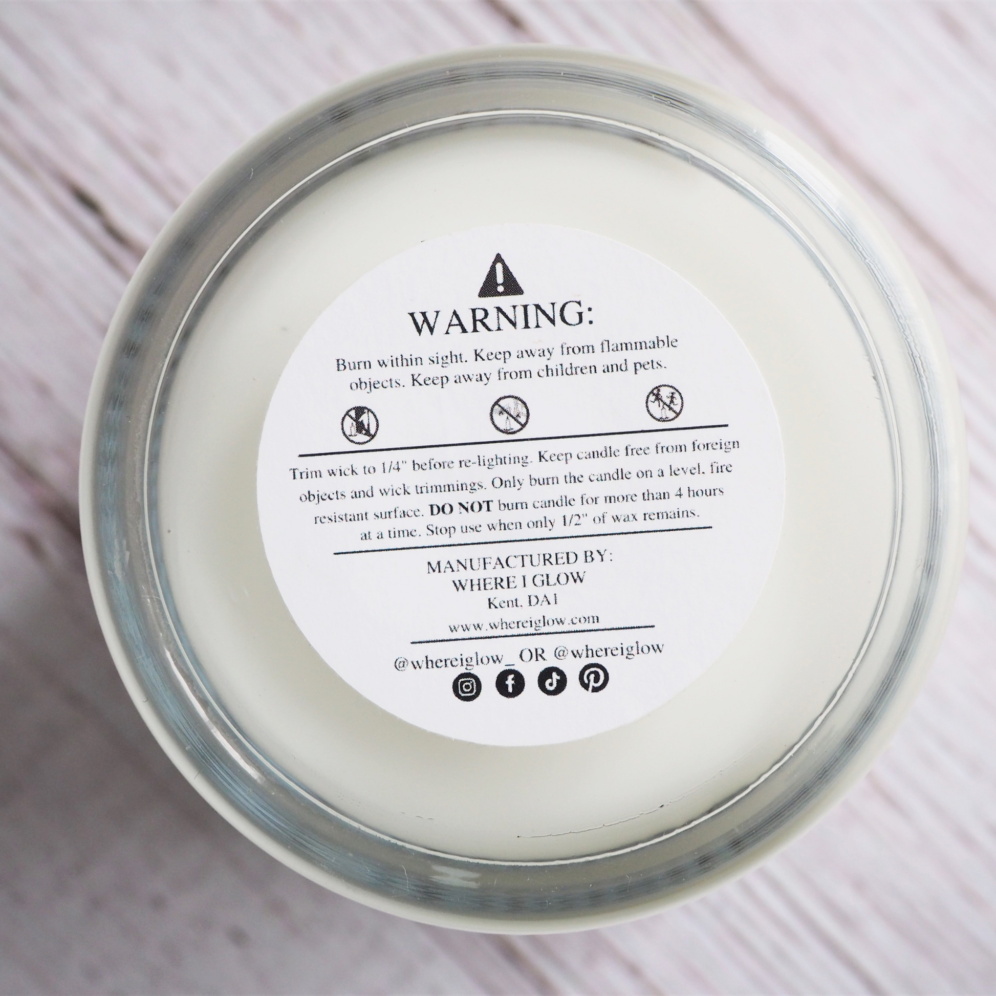 Fathers Day Gift Scented Soy Candle by Where I Glow