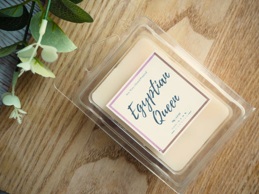 Egyptian Queen Spicy Soy Wax Melts by Where I Glow